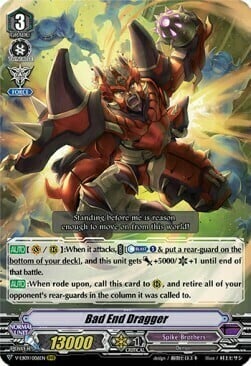 Bad End Dragger Card Front