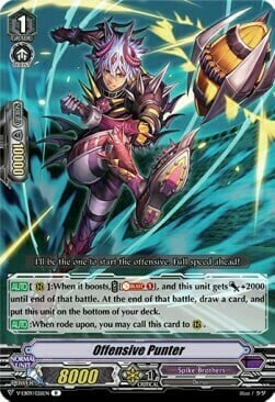 Offensive Punter Card Front