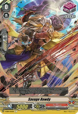 Savage Rowdy [V Format] Card Front
