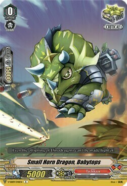 Small Horn Dragon, Babytops [V Format] Card Front