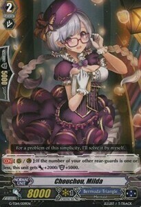 Chouchou, Milda Card Front