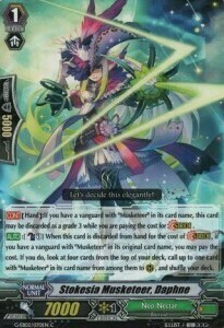 Stokesia Musketeer, Daphne [G Format] Card Front