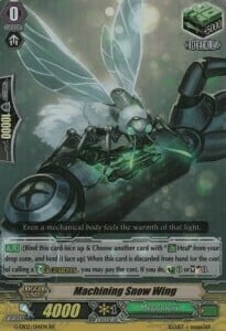 Machining Snow Wing [G Format] Card Front