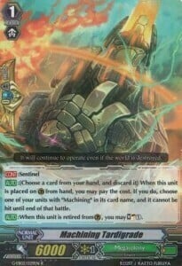 Machining Tardigrade Card Front