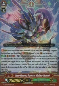 Super Honorary Professor, Meilleur Chatnoir [G Format] Card Front