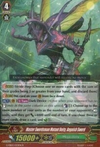 Master Swordsman Mutant Deity, Anguish Sword [G Format] Card Front