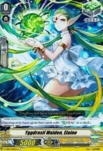 Yggdrasil Maiden, Elaine [V Format] Card Front