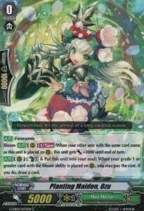 Planting Maiden, Ozu [G Format] Card Front