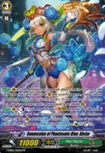 Ranunculus of Phantasmic Blue, Ahsha Card Front