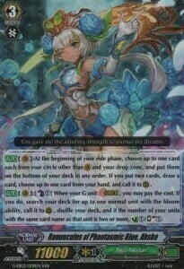Ranunculus of Phantasmic Blue, Ahsha [G Format] Card Front