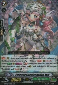 Collective Blooming Maiden, Kera Card Front