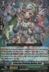 Collective Blooming Maiden, Kera [G Format] Card Front