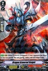 Dragon Armored Knight Card Front