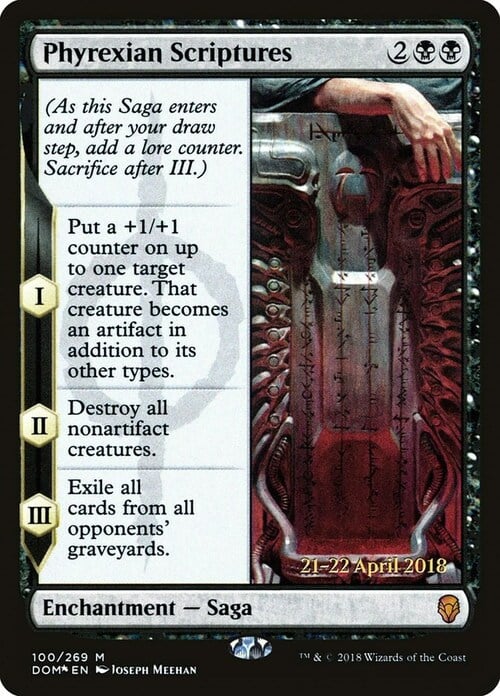 Sacre Scritture di Phyrexia Card Front