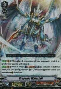 Dragonic Waterfall [V Format] Card Front