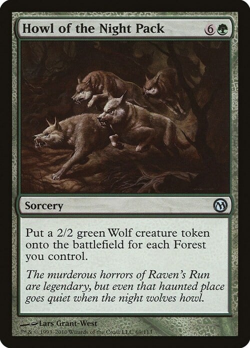 Howl of the Night Pack Card Front