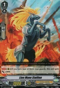 Lion Mane Stallion [V Format] Card Front