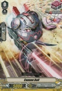 Cannon Ball Card Front