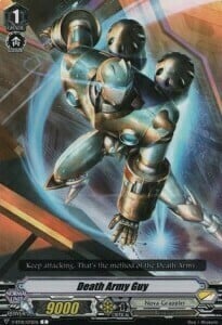 Death Army Guy Card Front