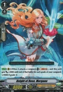 Knight of Rose, Morgana Card Front
