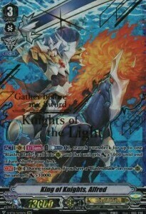 King of Knights, Alfred [V Format] Card Front