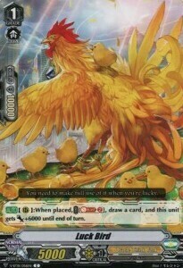 Luck Bird Card Front