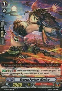 Dragon Partner, Monica [G Format] Card Front
