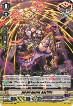 Steam Guard, Kastilia [V Format] Card Front