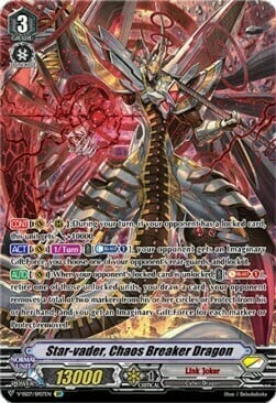 Star-vader, Chaos Breaker Dragon [V Format] Card Front