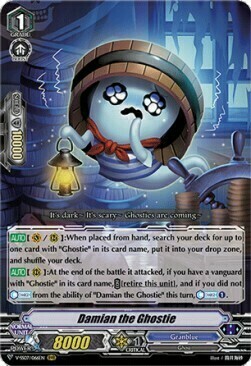Damian the Ghostie [V Format] Card Front
