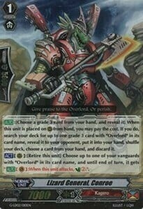 Lizard General, Conroe [G Format] Card Front