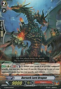 Berserk Lord Dragon Card Front