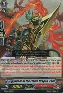 Spear of the Flame Dragon, Tahr [G Format] Card Front