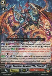 Dragonic Overlord "The Legend" [G Format] Card Front