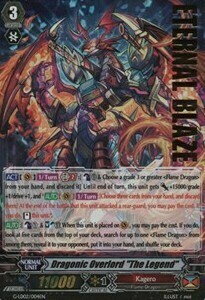 Dragonic Overlord "The Legend" [G Format] Card Front