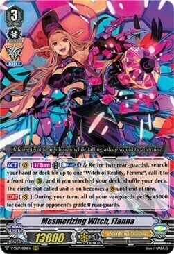 Mesmerizing Witch, Fianna [V Format] Card Front
