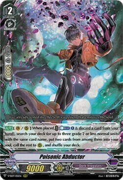Poisonic Abductor [V Format] Card Front