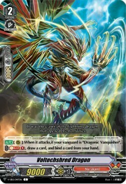 Voltechshred Dragon [V Format] Card Front