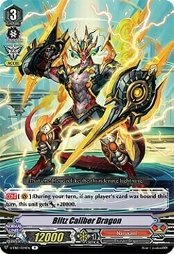 Blitz Caliber Dragon Card Front