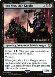 Josu Vess, Lich Knight 095