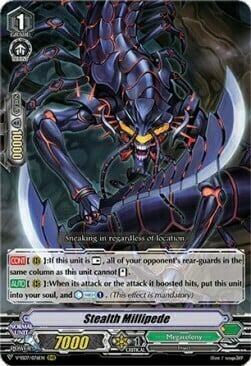 Stealth Millipede Card Front