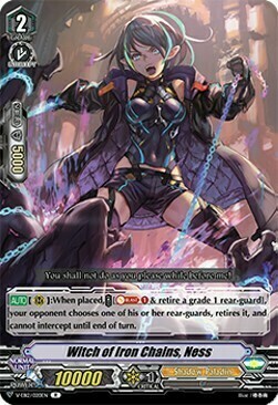 Witch of Iron Chains, Ness [V Format] Card Front