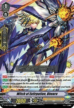 Witch of Extirpation, Bheara [V Format] Card Front
