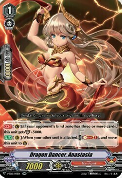 Dragon Dancer, Anastasia Card Front