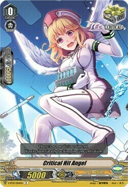 Critical Hit Angel Card Front