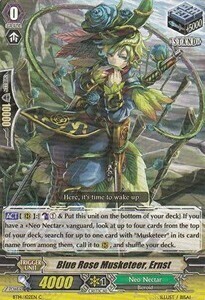 Blue Rose Musketeer, Ernst [G Format] Card Front