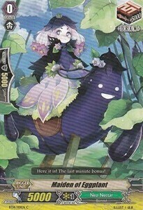 Maiden of Eggplant Card Front