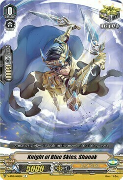 Knight of Blue Skies, Shanak Card Front