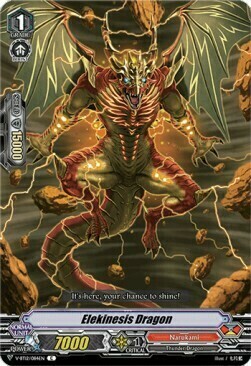 Elekinesis Dragon Card Front