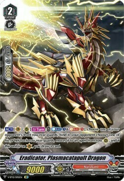Eradicator, Plasmacatapult Dragon [V Format] Card Front